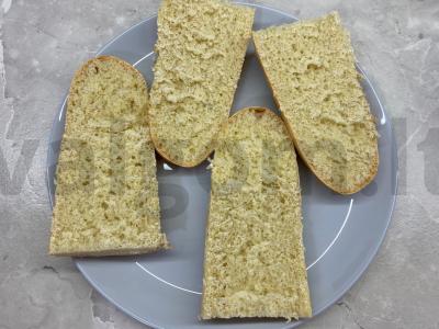 Bagetas su sūriu ir česnaku Žingsnis 2