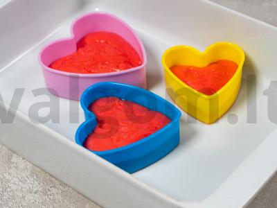 Rožiniai keksiukai vasario 14-ąją Žingsnis 5