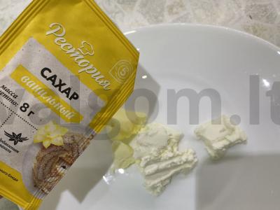 Tortų kremas Žingsnis 3