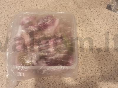 Sūdyta šoninė su juodaisiais pipirais Žingsnis 2