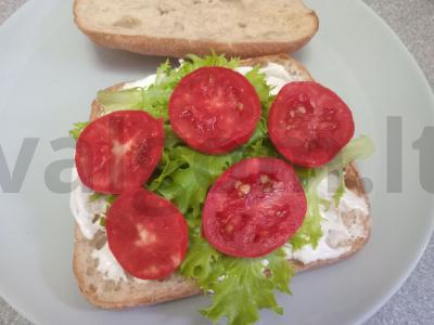 Mėsainis su jautiena ir grybų padažu Žingsnis 4