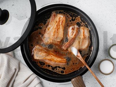 Kepama šoninė aluje Žingsnis 4