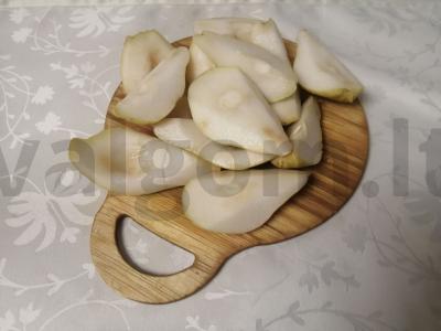 Kriaušių kompotas žiemai Žingsnis 1