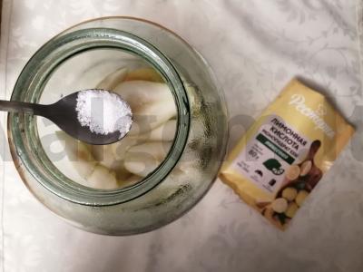 Kriaušių kompotas žiemai Žingsnis 2