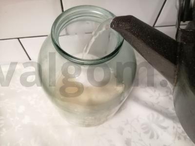 Kriaušių kompotas žiemai Žingsnis 4