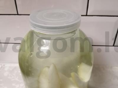 Kriaušių kompotas žiemai Žingsnis 6