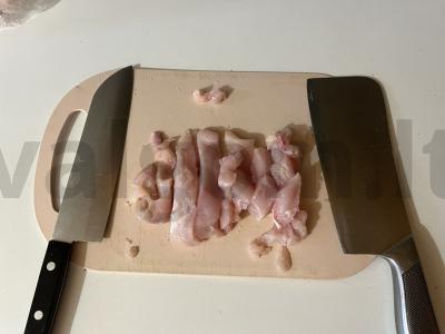 Smulkintos vištienos kotletai Žingsnis 3