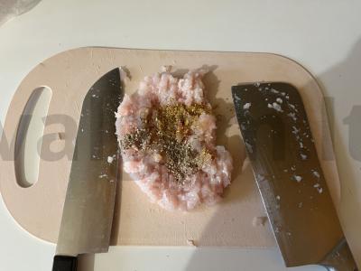 Smulkintos vištienos kotletai Žingsnis 5