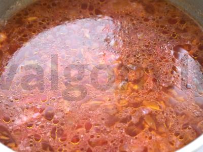 Namų barščiai su raugintais kopūstais Žingsnis 7