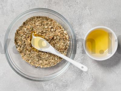 Moliūgų sėklų saldainiai su medumi Žingsnis 3