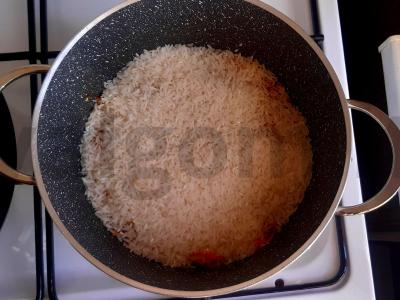 Plovas su vištienos filė vakarienei Žingsnis 4