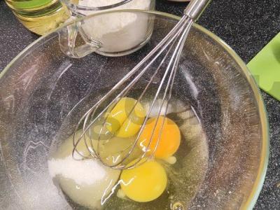 Skaniausi moliūgų blynai Žingsnis 2