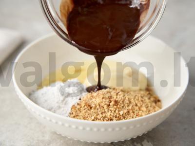 Bandelės su marcipanu Žingsnis 4