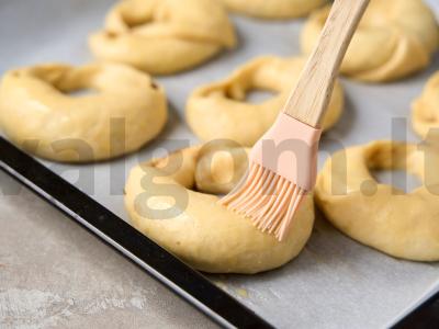 Bandelės su marcipanu Žingsnis 7