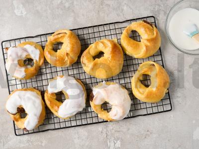 Bandelės su marcipanu Žingsnis 8