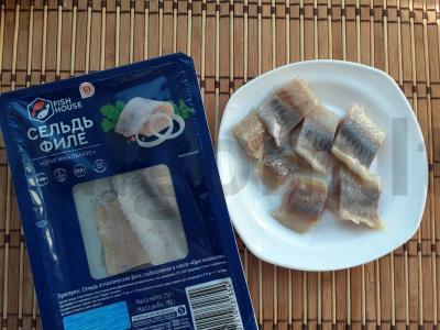 Sumuštiniai su burokėliais, silke, kiaušiniu ir svogūnu Žingsnis 5