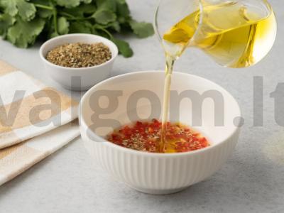 Jūros salotos su alyvuogėmis Žingsnis 3