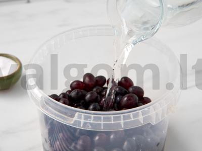 Marinuoti vynuogės žiemai Žingsnis 3