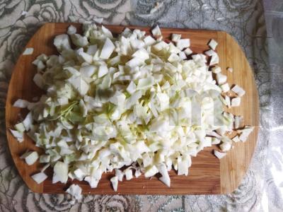 Šviežių kopūstų šči namuose Žingsnis 3