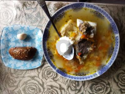 Šviežių kopūstų šči namuose Žingsnis 8