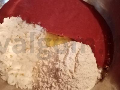 Kepenėlių ir ryžių blynai Žingsnis 1