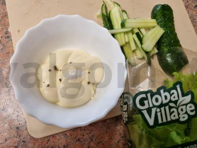 Sumuštinis-ritinys su sous-vide vištiena Žingsnis 2