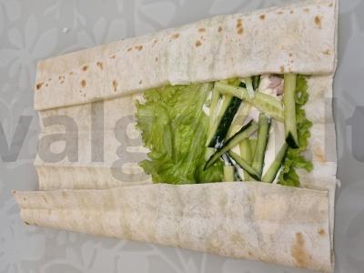 Sumuštinis-ritinys su sous-vide vištiena Žingsnis 6