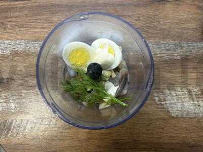 Švelnus silkės ir kiaušinio musas Žingsnis 6