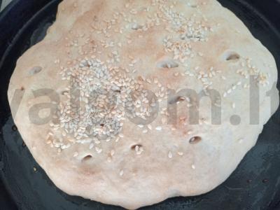 Sūrio suluguni ir dešros salchichon pyragas Žingsnis 8