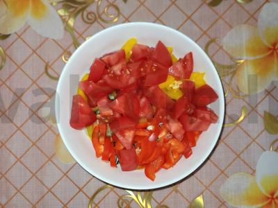 Salotas „Šut žirnių“ Žingsnis 3