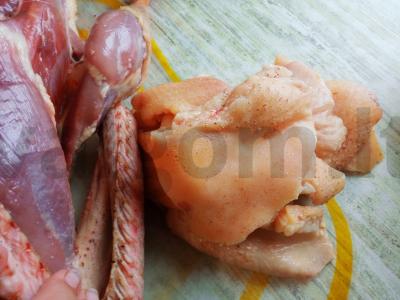 Sūdyta žąsų taukai Žingsnis 2