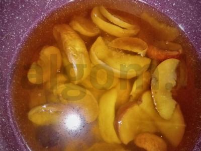 Džiovintų vaisių kompotas su citrina Žingsnis 3