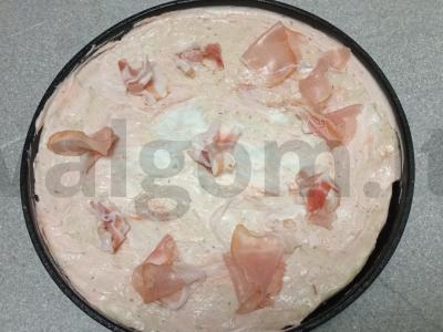 Pica su kumpiu ir vynuogėmis Žingsnis 4