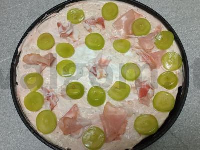 Pica su kumpiu ir vynuogėmis Žingsnis 5