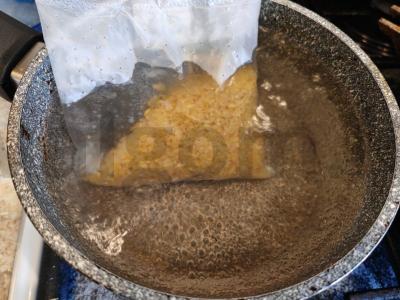 Bulguras su vištiena ir žirneliais Žingsnis 2