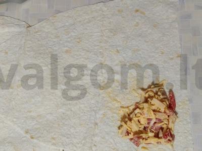 Konvertukai su vištiena ir pomidorais Žingsnis 5