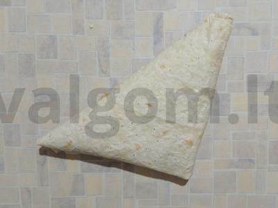 Konvertukai su vištiena ir pomidorais Žingsnis 6