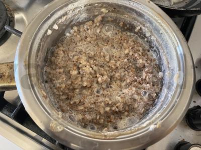 Pieninė grikių košė pusryčiams Žingsnis 7