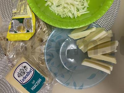 Šašlykas ruginiuose lavašuose su sūriu Žingsnis 2