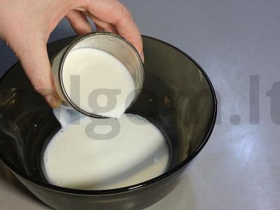 Blynai su faršu ir sūriu „Bojarskiai“ Žingsnis 1