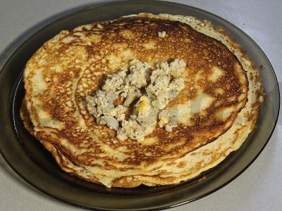 Blynai su faršu ir sūriu „Bojarskiai“ Žingsnis 14