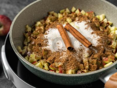 Obuolių pyragas iš trapios tešlos Žingsnis 1