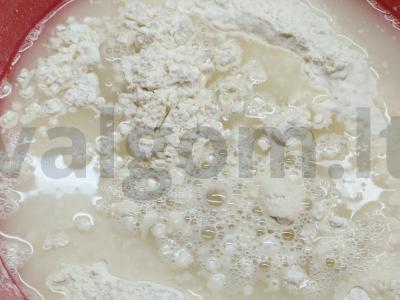 Vegetariškas tortas „Napoleonas“ Žingsnis 2