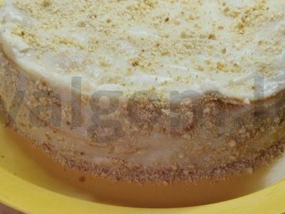 Vegetariškas tortas „Napoleonas“ pagrindine nuotrauka