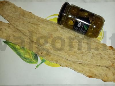 Pica iš gruziniško lavašo su tunu ir jalapeño Žingsnis 1