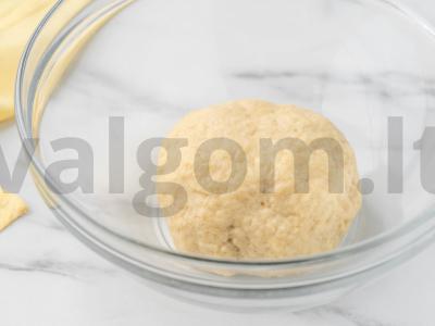 Ečpočmaki su kefyru Žingsnis 2