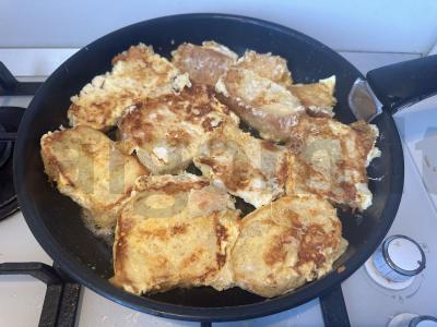 Oro kreminiai skrudinti duoneliai Žingsnis 5