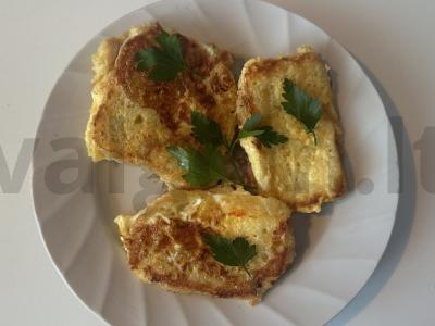 Oro kreminiai skrudinti duoneliai pagrindine nuotrauka