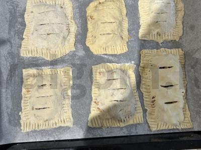 Obuolių sluoksniai pusryčiams Žingsnis 3