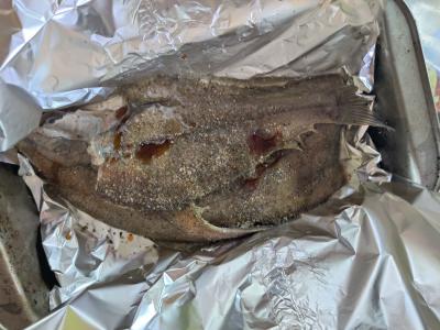 Plačiakė po krapų-muštardos padažu su konjaku Žingsnis 3